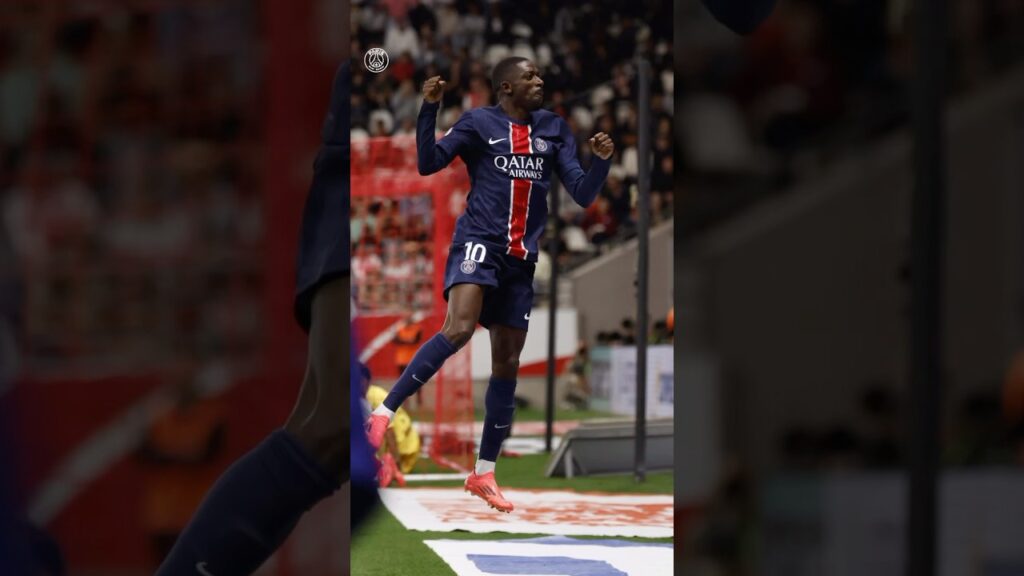 Ousmane!! ⚽️⚡️ #dembélé #psg #goals