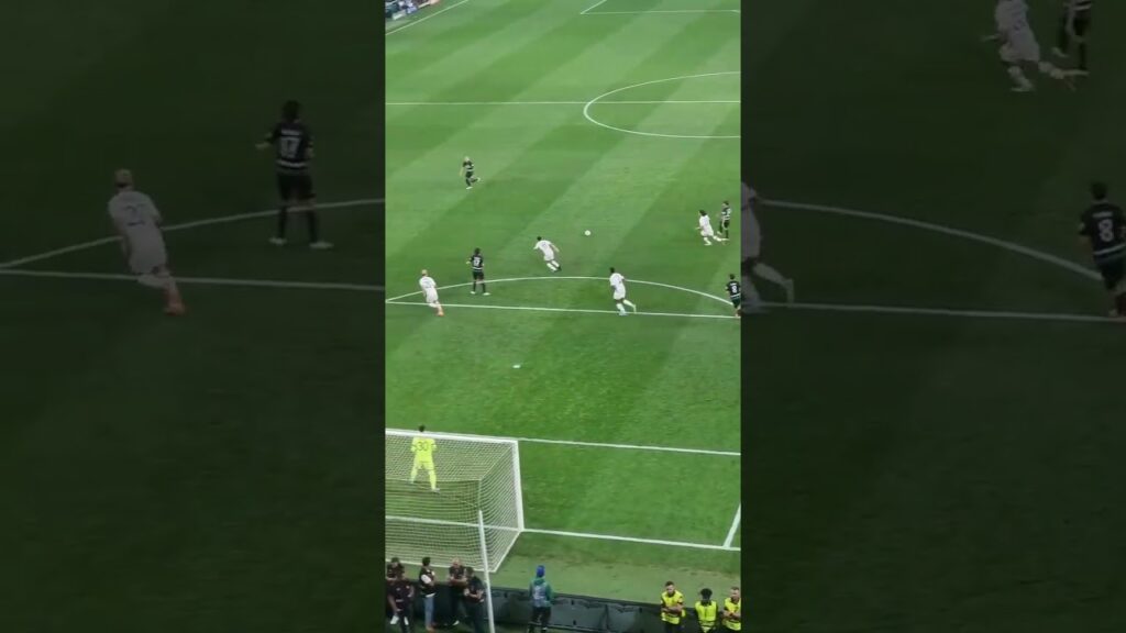 🦁🟢 | Zeno Debast Goal against Lille ! #sporting #shorts #championsleague