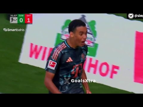 Jamal Musiala Goal, Werder Bremen vs Bayern Munich (0-2) Goals and Extended Highlights 2024