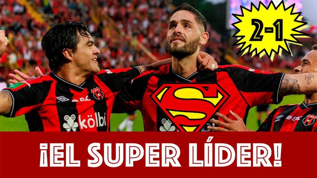 Alajuelense 2-1 Cartaginés: El super líder de Costa Rica ES ROJO Y NEGRO 🦁