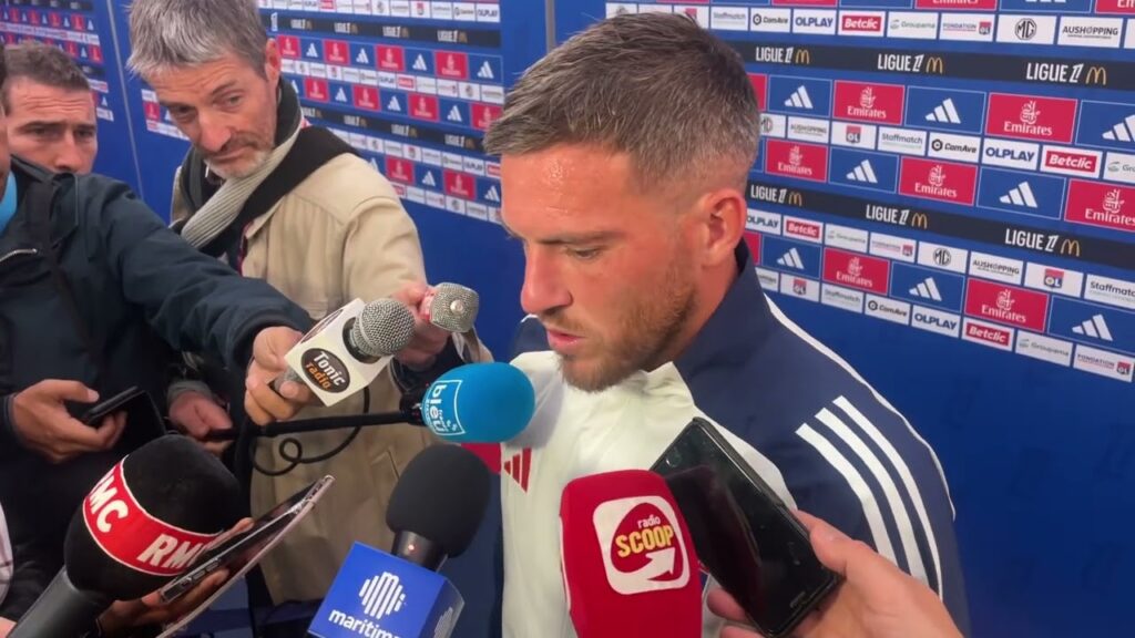 « Une défaite qui fait mal », les mots de Jordan Veretout après la défaite de l’OL face à l’OM