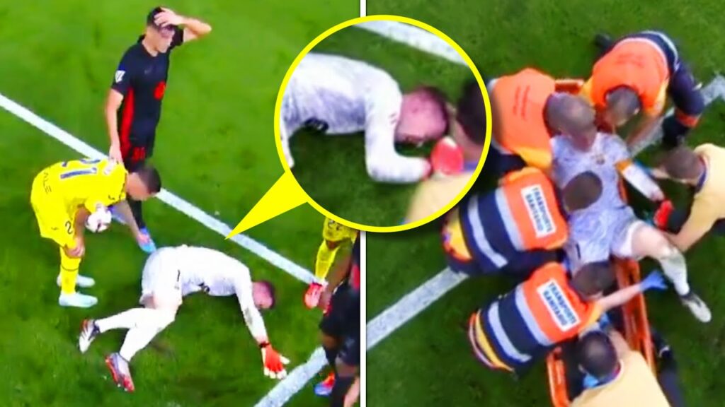 Ter Stegen CRAZY Injury against Villarreal 🤕