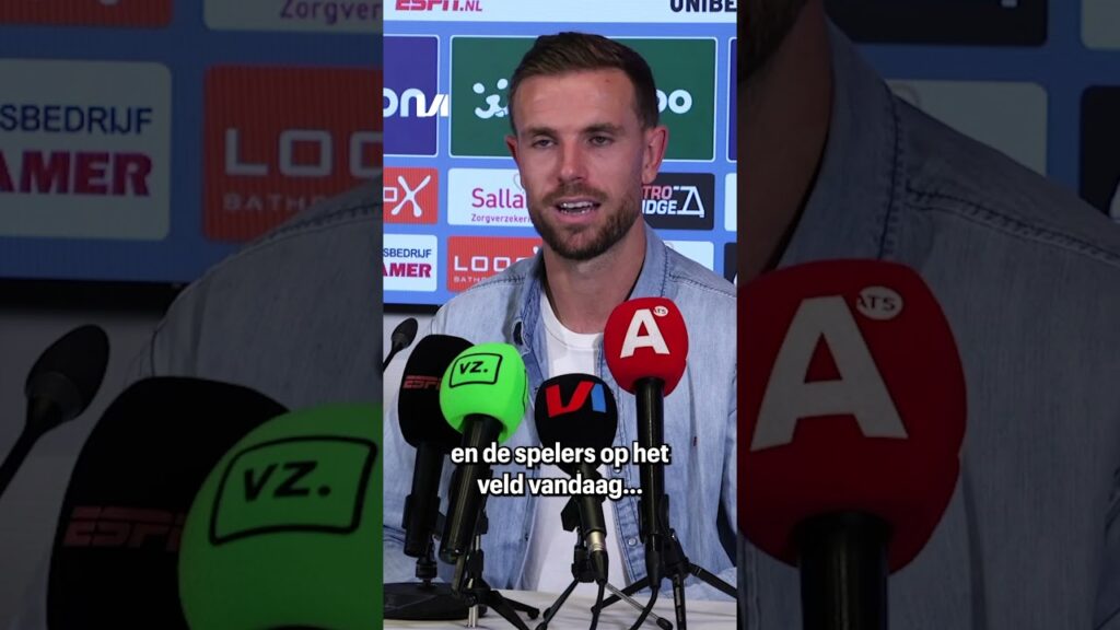 🤔 Genoeg kwaliteit? Ben jij het eens met Jordan Henderson?👇 #ajax