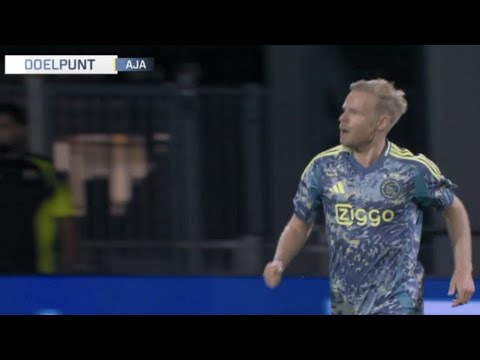 Davy Klaassen Goal, Go Ahead Eagles vs Ajax (1-1) All Goals and Extended Highlights