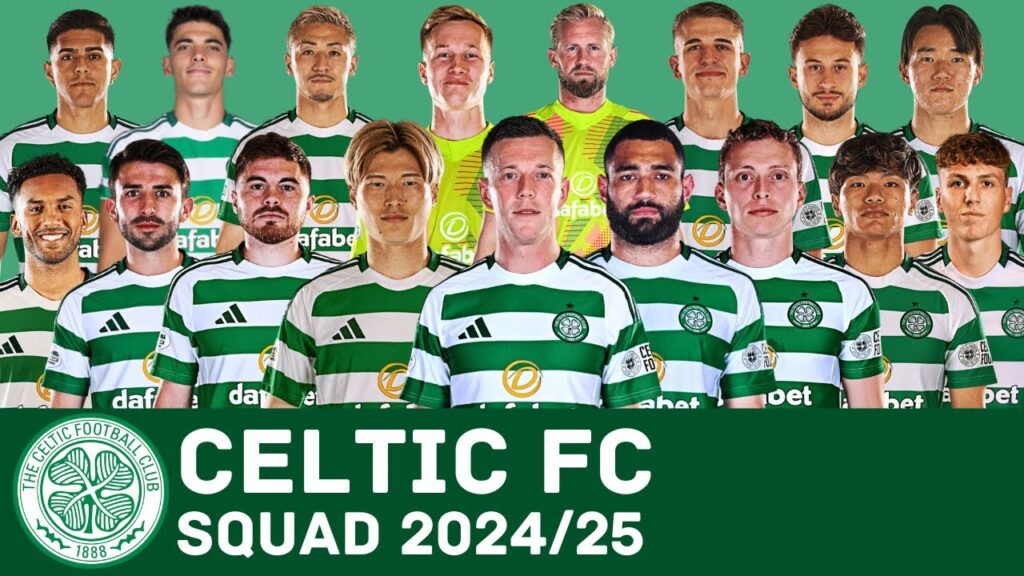 CELTIC FC Full Squad For Season 2024/25 | Celtic | FootWorld