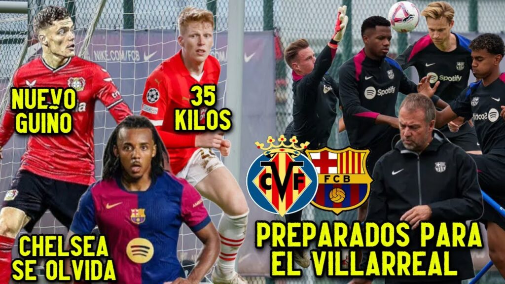 Listos a Villarreal 🔥 Pedri y Casado no saltan 🔥 Donde jugara Ansu 🔥  Wirts,  Schouten y Kounde  🔥