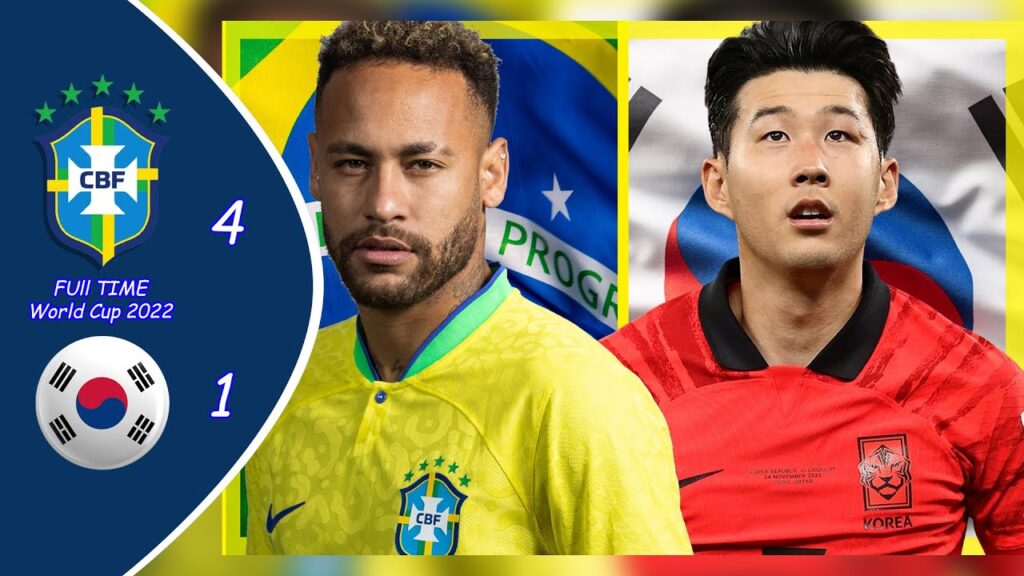 Brazil Vs Korea Full Highlight World Cup 2022 Brazil Vs Korea Full Highlight World Cup 2022