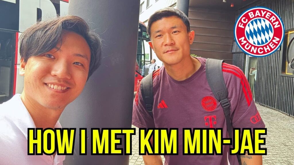 I Met Kim Min-jae in Munich!
