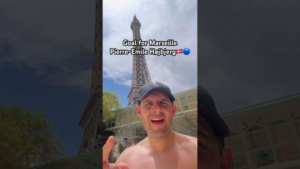 Goal for Marseille Pierre-Emile Højbjerg🇩🇰🔵 #football #danish #marseille #denmark #transfer