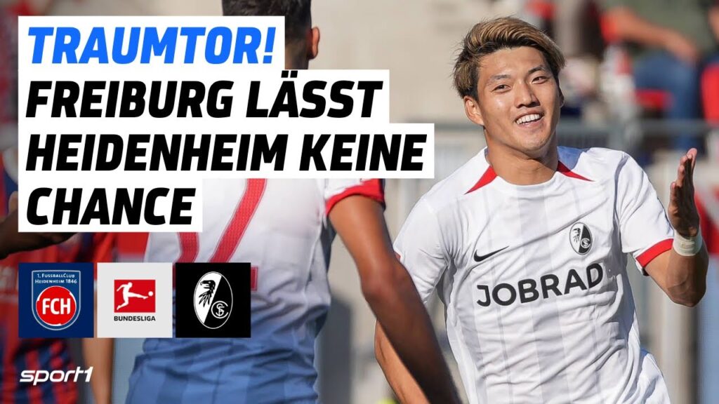 1. FC Heidenheim - SC Freiburg | Bundesliga Tore und Highlights 4. Spieltag