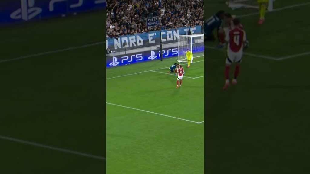 William Saliba never gives up 💪