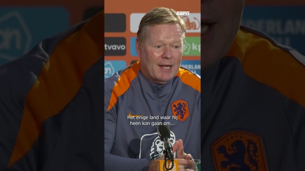 ❌ Ronald Koeman ziet Steven Bergwijn na zijn transfer niet meer als optie voor Oranje ❌ Ronald Koeman ziet Steven Bergwijn na zijn transfer niet meer als optie voor Oranje