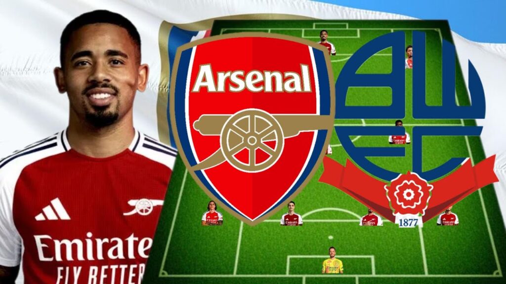 ARSENAL POSSIBLE STARTING LINE-UP AGAINST BOLTON WANDERERS