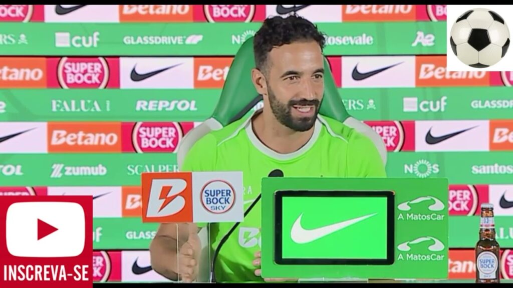 Conferencia Ruben Amorim antevisão Sporting CP x Rio Ave