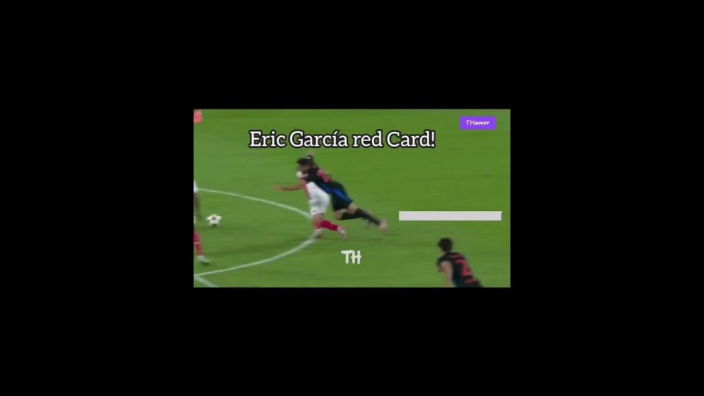 Roja a Eric García #futbol #fcbarcelona #ucl