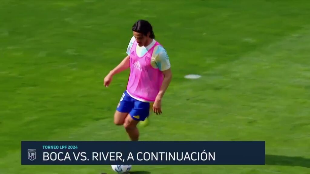 Será hoy el día del Matador?⚽️🔥Cavani hoy buscará marcar ante river.  #BocaVsRiver #Fanatiz #Cavani