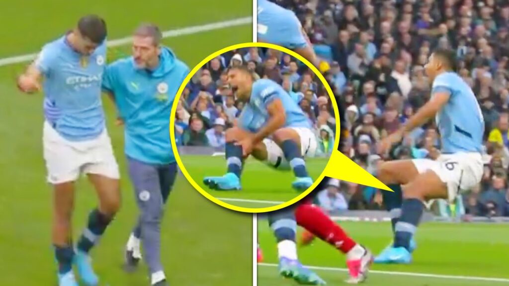 Rodri Injury against Arsenal 🤕