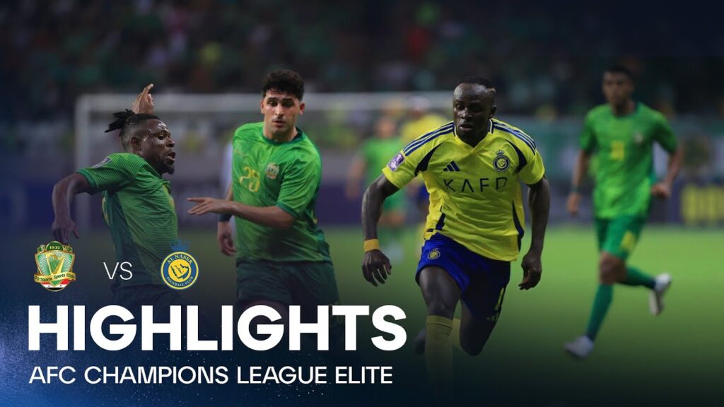 AL Shorta 1-1 Al Nassr Club | FULL HIGHLIGHTS, AFC Champions League Elite 2024/25