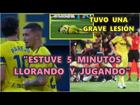 YEREMY PINO explica PORQUÉ LLORO en LESIÓN TER STEGEN