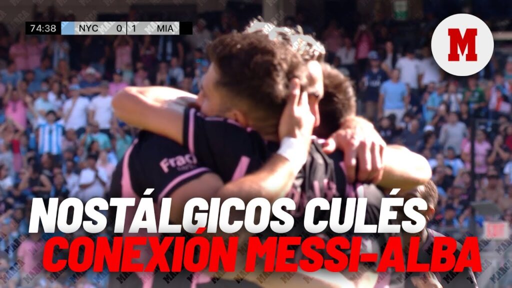 La conexión Messi-Jordi Alba no apta para nostálgicos culés I MARCA