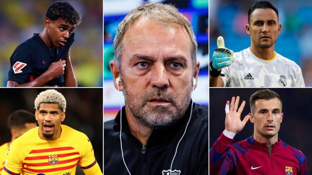 Hansi Flick SPEAKS on GK signing, Ronald Araujo, Lamine Yamal rest & Getafe