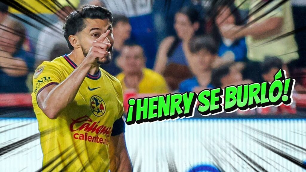 Henry Martín se burló del portero del Necaxa