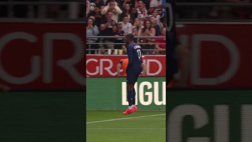 João Neves for Ousmane Dembélé! ⚽️🎯 #goals #psg