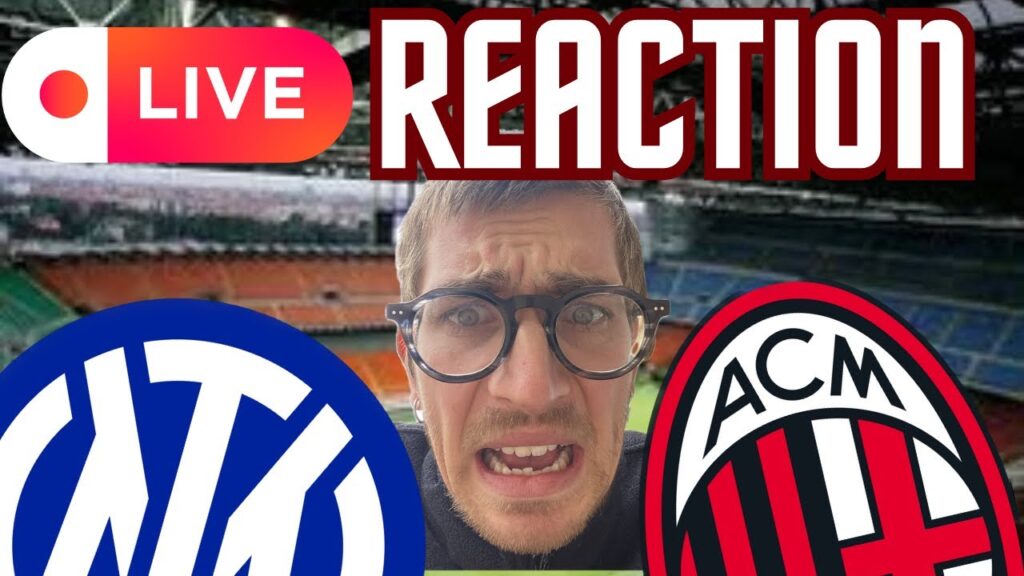 LIVE REACTION HD | INTER-MILAN 🔴⚫️ #intermilan #seriea