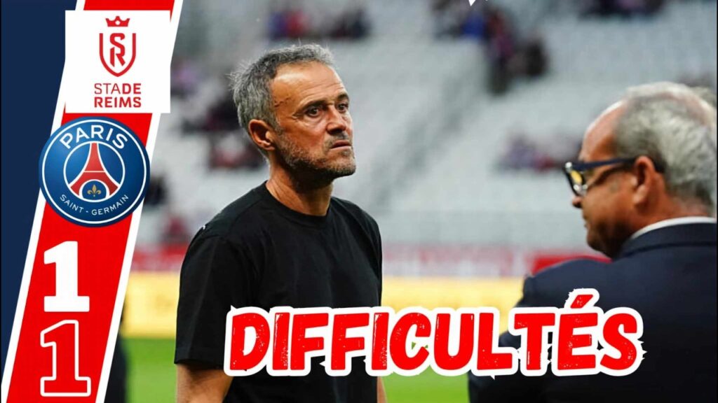 😡REIMS/PSG (1-1): FRUSTRANT ! LUIS ENRIQUE, KOLO MUANI, LEE... 🔴🔵