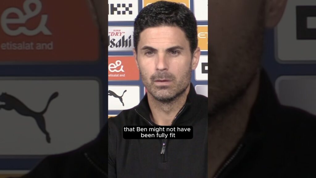 Ben White played with INJURY against Man City! 😲