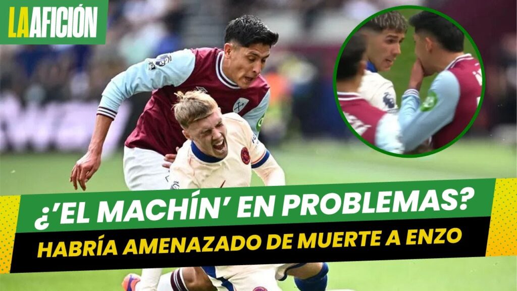 Acusan a Edson Álvarez de amenazar a Enzo Fernández: "Afuera te mato"