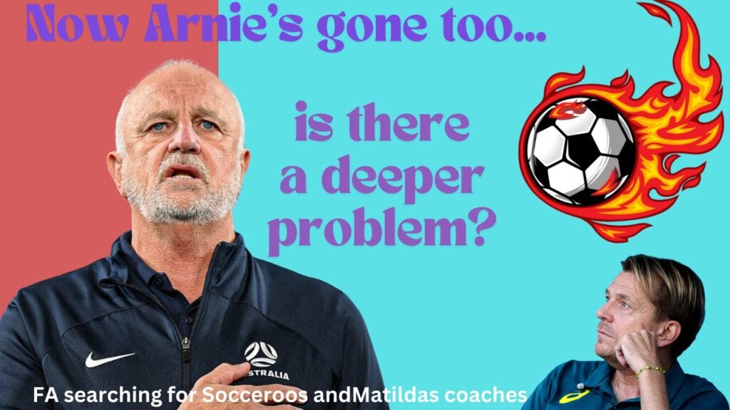 Arnie's gone...Socceroos coach Graham Arnold calls it quits.