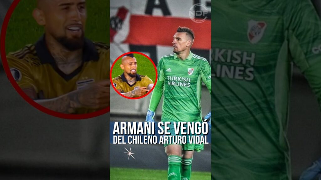 Franco Armani le hizo tragar sus palabras al chile Arturo Vidal y lo humilló  adelante de todos 😱
