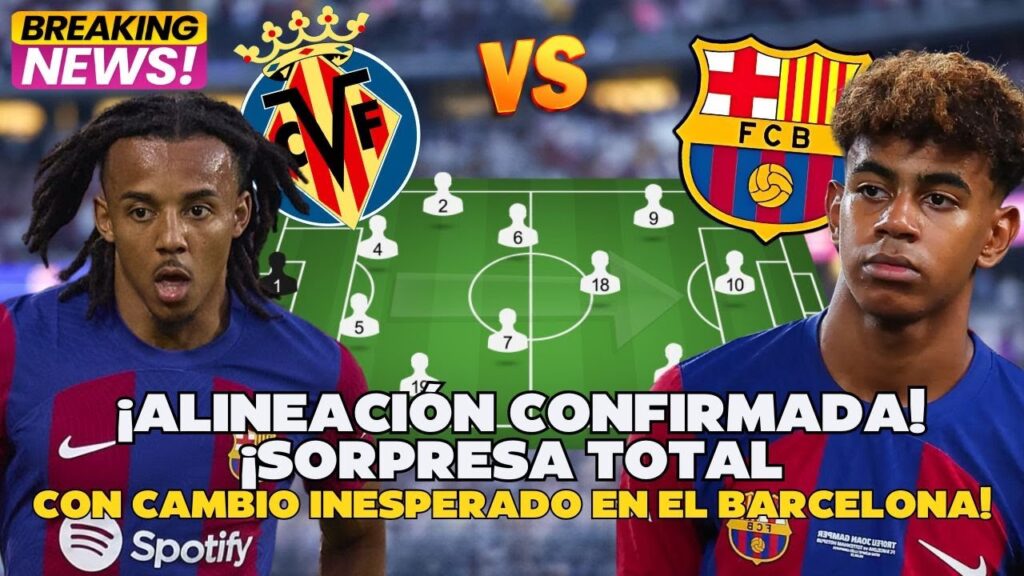 ¡BARCELONA EN CRISIS! LESIONES Y SANCIONES ANTES DEL PARTIDO CRUCIAL CONTRA EL VILLARREAL