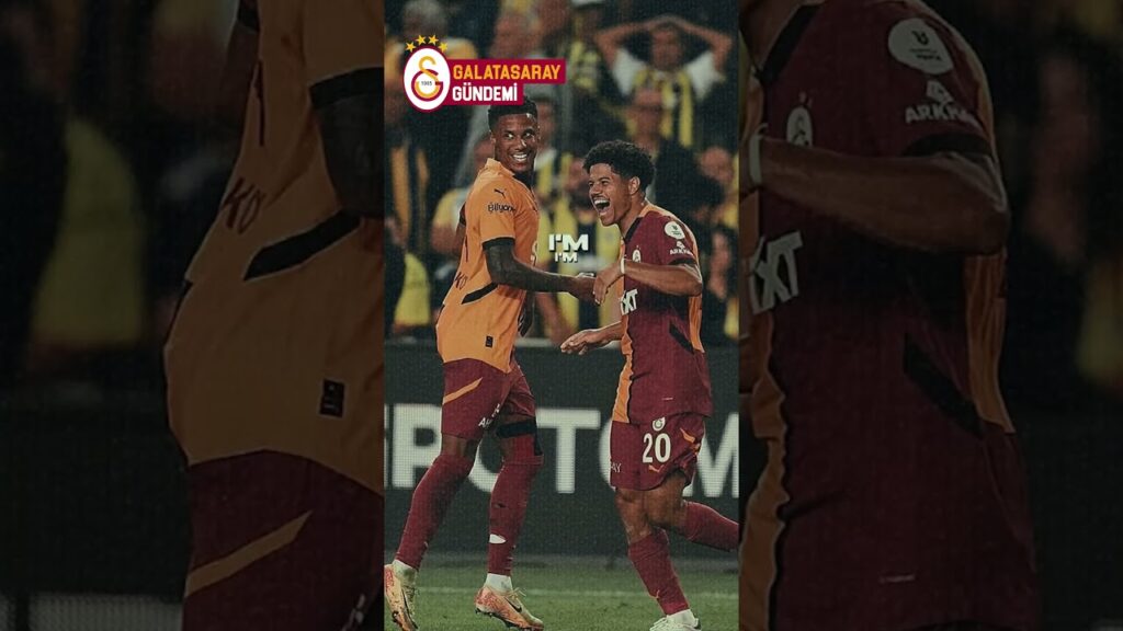 Gabriel Sara & Ismail Jakobs #shorts #galatasaray