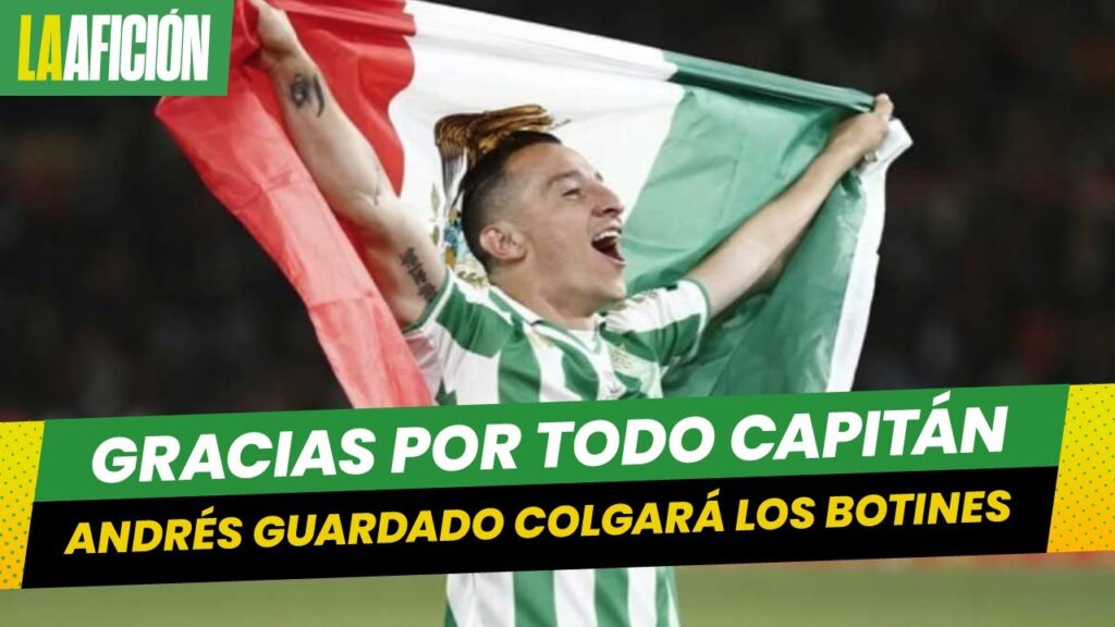 Andrés Guardado se retirará del futbol al término del Apertura 2024 de la Liga MX