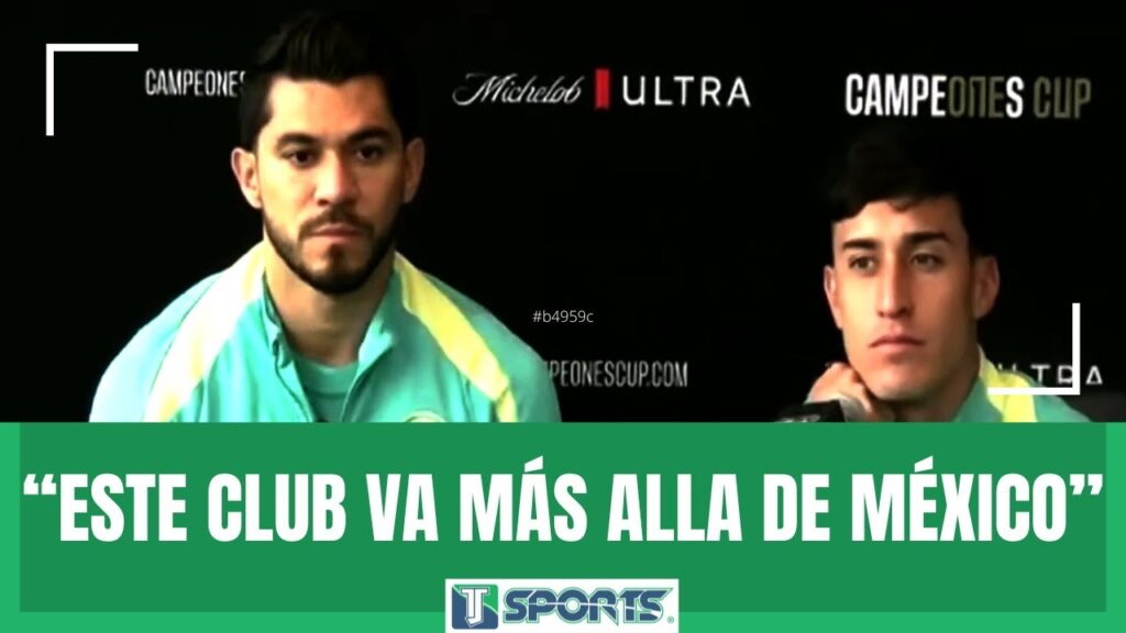 Henry Martín y Alejandro Zendejas SUEÑAN con PONER al América en LO MAS ALTO del NIVEL INTERNACIONAL