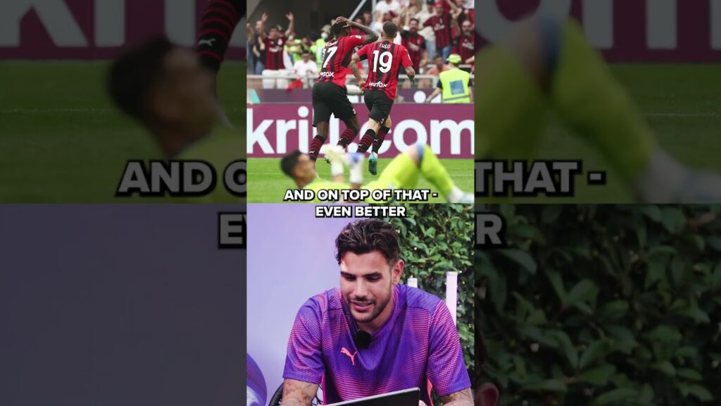 Theo Hernández on his epic Puskás nominated goal that helped Milan win the league in 2022 💨