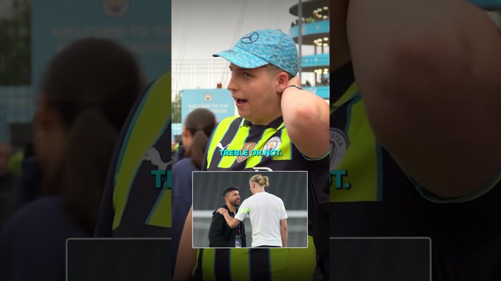 Asking Man City fans to pick between Sergio Agüero and Erling Haaland 🧐