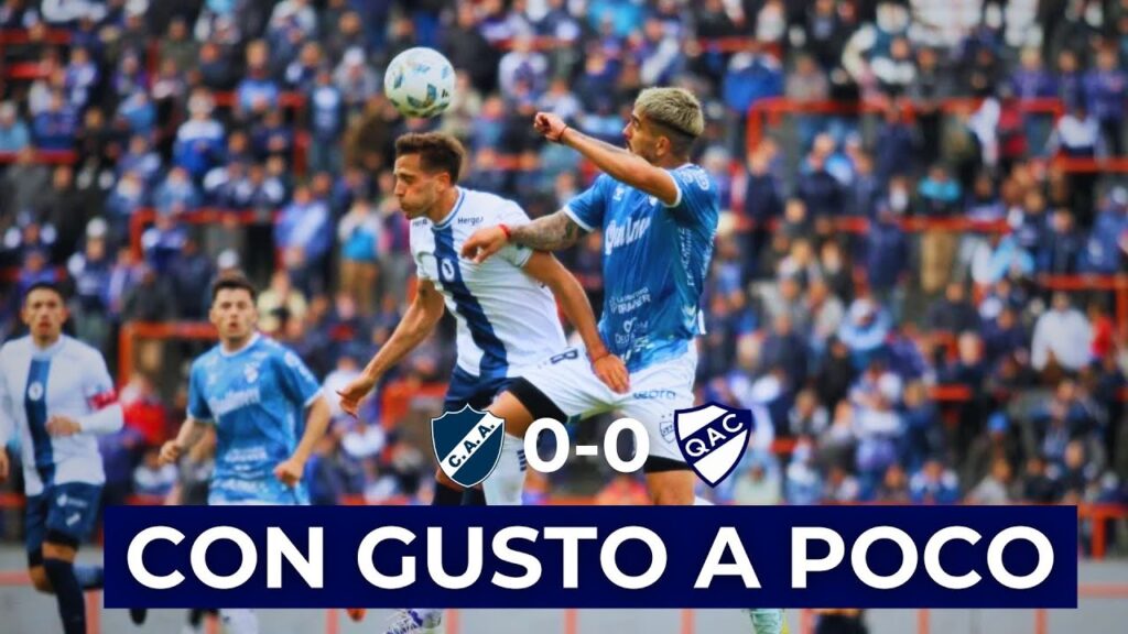 PUNTITO PARA CREER: Alvarado 0-0 Quilmes