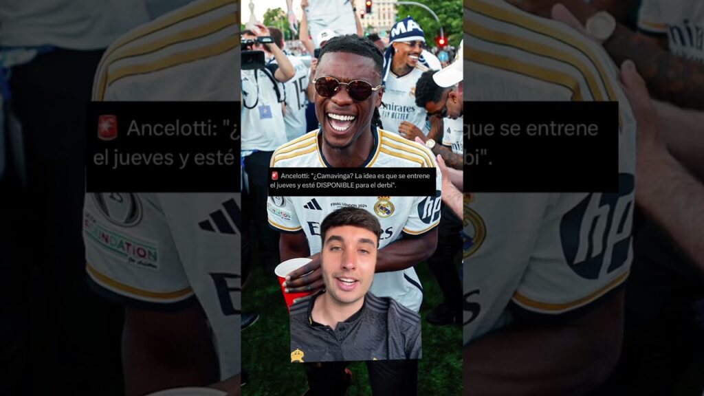 Camavinga volverá a jugar el domingo #futbol #madridista #realmadrid #camavinga