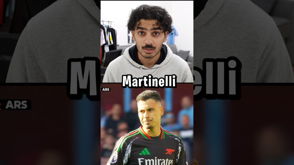 What Has Happened To Gabriel Martinelli? #epl #arsenal #football #soccer #messi