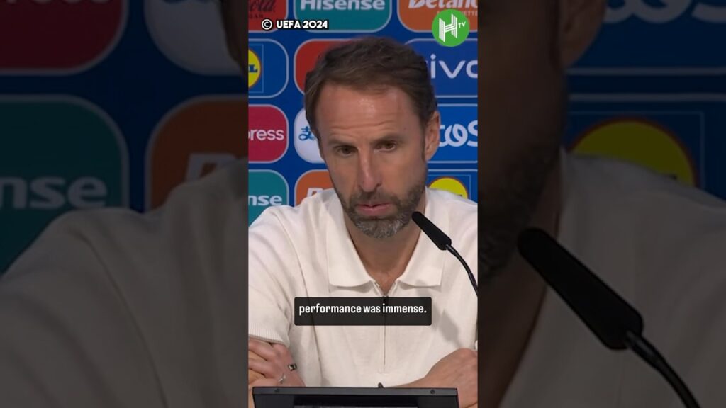 Saka is IMMENSE! Gareth Southgate 👏