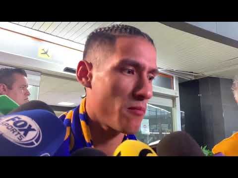 Llega Uriel Antuna a Monterrey y da sus primeras palabras como jugador de Tigres
