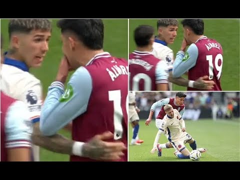 The Shocking Threat West Ham's Edson Alvarez Hurled at Chelsea's Enzo Fernandez in Heated Clash!