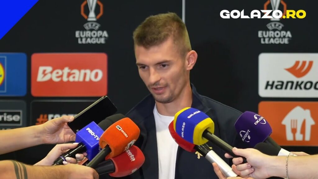 Florin Tănase, declarații dupa meciul cu RFS din Europa League | GOLAZO.ro