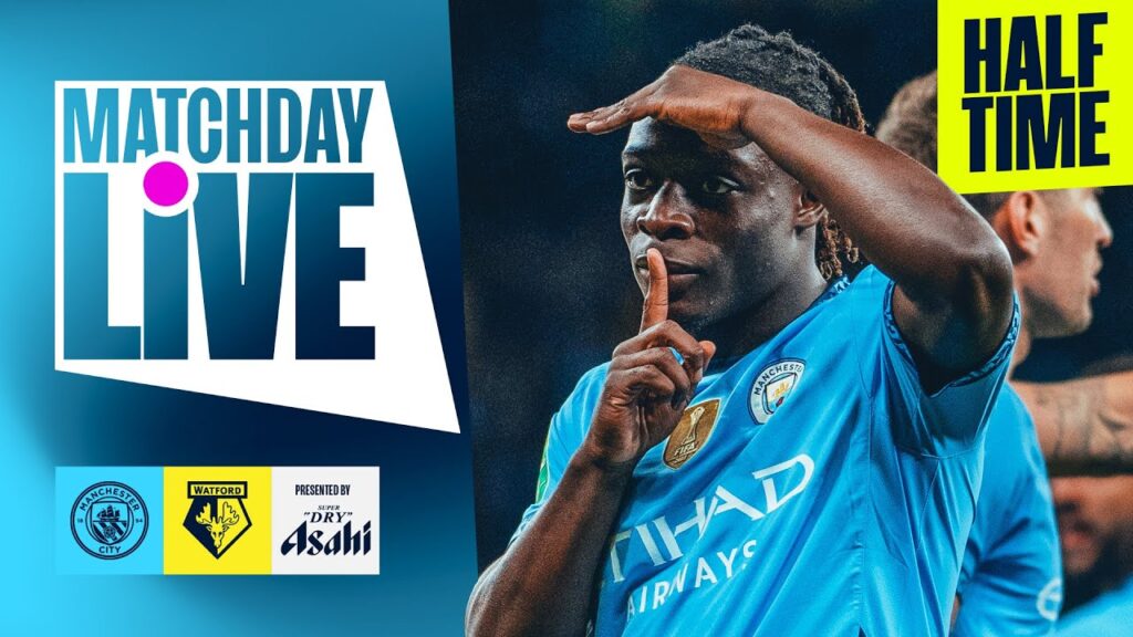 HALF-TIME SHOW | DOKU AND NUNES PUT CITY IN FRONT AT THE BREAK | Man City 2-0 Watford | Carabao Cup HALF-TIME SHOW | DOKU AND NUNES PUT CITY IN FRONT AT THE BREAK | Man City 2-0 Watford | Carabao Cup