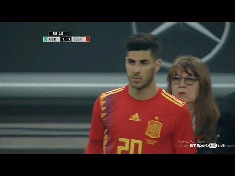 Marco Asensio vs Germany (Friendly) (23/03/2018) HD 1080i by Asensio20™