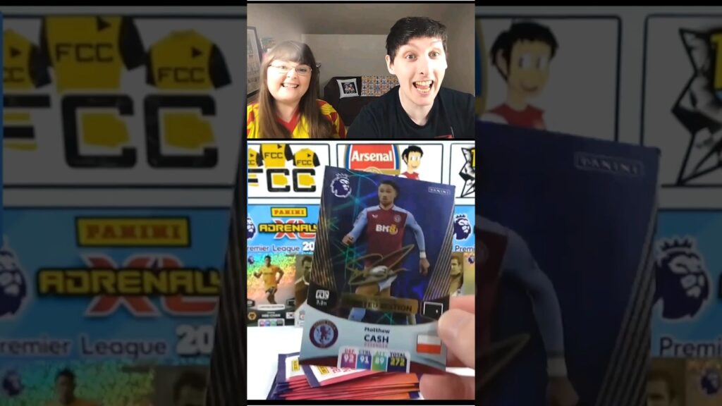 ADRENALYN XL SIGNATURE LIMITED EDITION!! Premier League 2023/24 | Aston Villa's Matty Cash signature