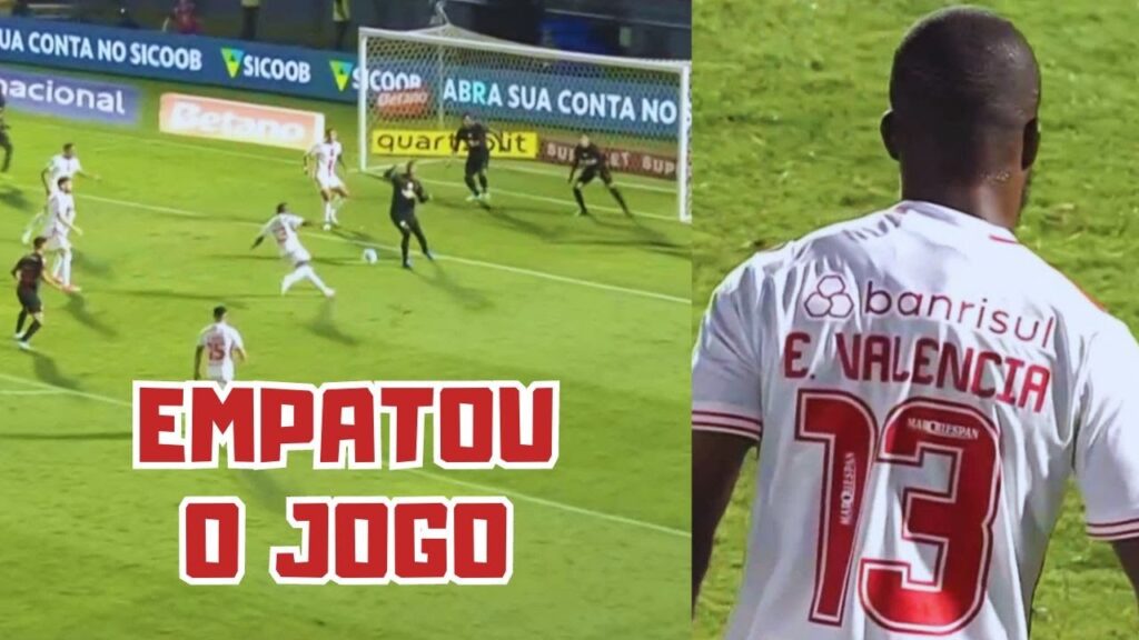 ENNER VALENCIA ENTROU E MARCOU NO PRIMEIRO TOQUE | Enner Valencia vs Bragantino